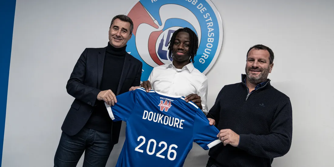 Le jeune défenseur Ismaël Doukouré s'engage pour une durée de 4 ans et demi avec le Racing.